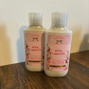 Bath & Body works PINK CHIFFON 2 body lotion